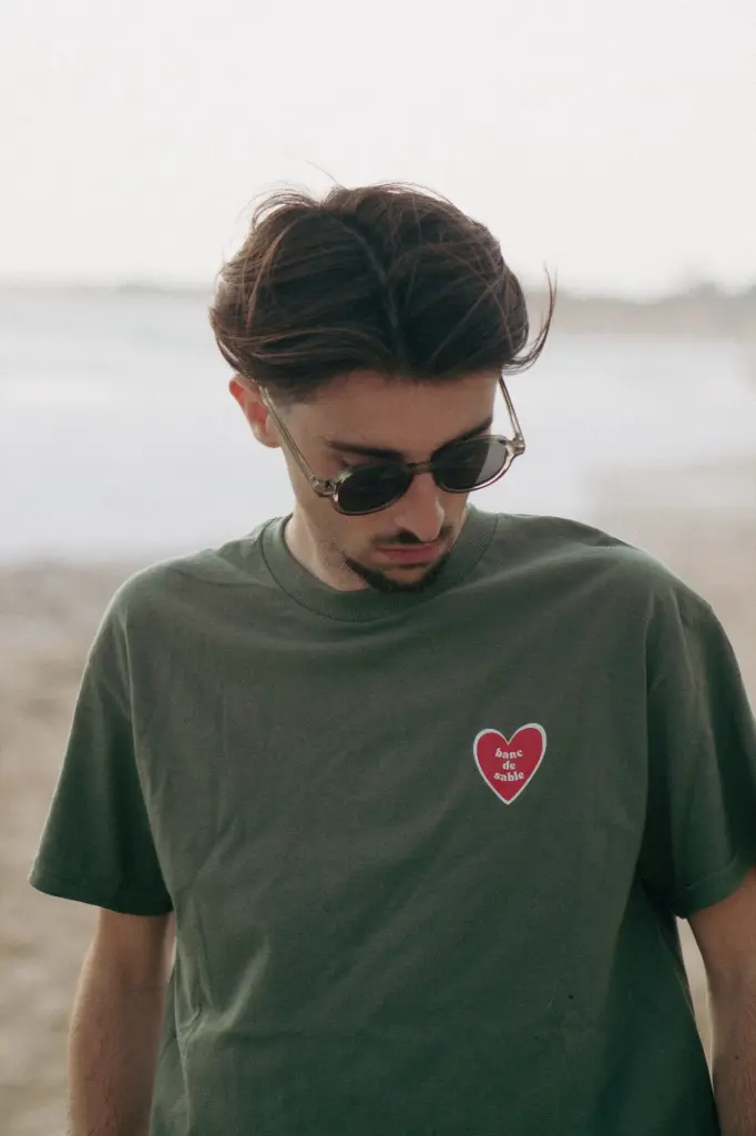 T-shirt COEUR- BANC DE SABLE